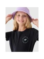 Dívčí tričko s potiskem 4F Junior 4FJRAW24TTSHF2276-20S
