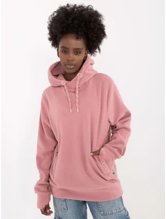 Mikina D20005M02627B2 tmavě růžová