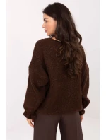 Svetr na zapínání model 217968 Rue Paris Svetr na zapínání model 217968 Rue Paris