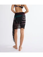 Beach MyWear Pareo - BLACK COMBINATION - TRIUMPH BLACK COMBINATION - TRIUMPH