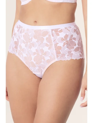 Hanna kalhotky s vysokým pasem bílé