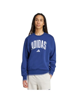 Pánská mikina adidas Collegiate Sweatshirt blue JM1734 pánské