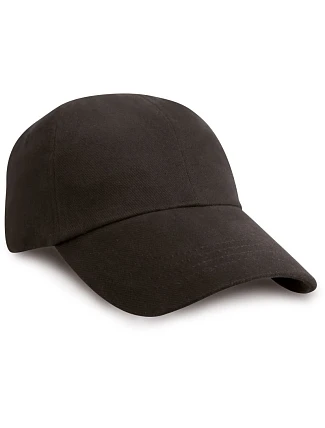 Result Headwear RC 024X 6 panelová nízkoprofilová kšiltovka 28.024X black