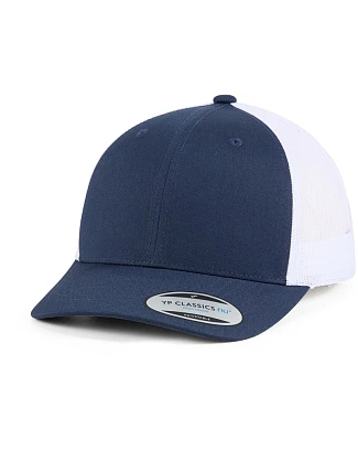 Flexfit 6606TNU 6 panelová kšiltovka "2-Tone Trucker" 55.06TU navy/white
