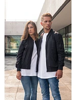 Build your Brand BY 030 Bunda Bomber 56.0030 black Build your Brand BY 030 Bunda Bomber 56.0030 black
