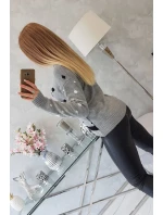 Svetr s Otcem Vánoc šedý Svetr s Otcem Vánoc šedý