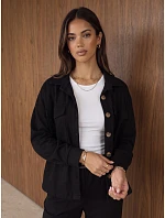 Dámská souprava s blůzou a kalhotami, černá, FashionStreet AY1239 Dámská souprava s blůzou a kalhotami, černá, FashionStreet AY1239