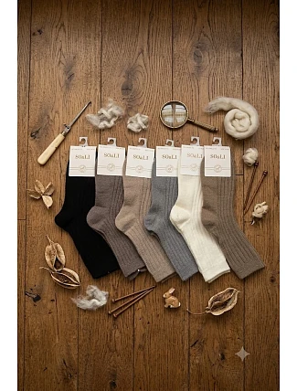 Ponožky WiK SO&LI 3076 vzor 310 Angora 35–42 Ponožky WiK SO&LI 3076 vzor 310 Angora 35–42