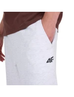 Pánské kalhoty 4F CAS M1140 cool light grey melange 4FWMM00TTROM1140 27M Pánské kalhoty 4F CAS M1140 cool light grey melange 4FWMM00TTROM1140 27M