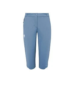 Dámské šortky MILLET UBIC STRETCH 3/4 PANT v modré barvě