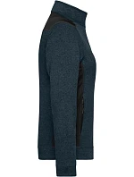 Daiber JN 861 Dámská pracovní pletená fleece bunda - Strong 02.0861 navy/navy
