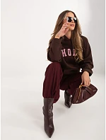 RV BL mikina A1082.24 tmavě hnědá