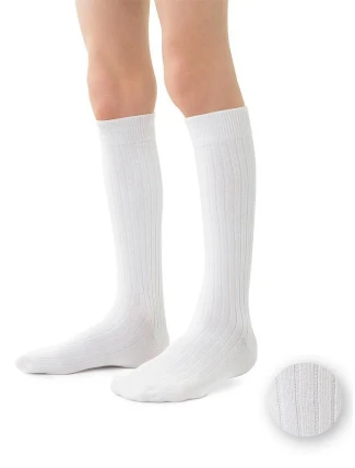 Dívčí bavlněné podkolenky