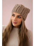 Milano fleecová čepice K203 tmavě béžová Milano fleecová čepice K203 tmavě béžová