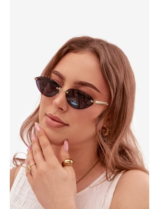 Dámské sluneční brýle s UV filtrem Tmavě modré