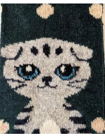 Ponožky WiK 002 Angora dámské 02 Cats 35-42