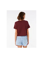 RIP CURL Tričko TALLOWS CROP TEE