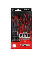 Šipky Harrows Fire z vysoce kvalitní slitiny oceli HS-TNK-000016030