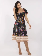 Šaty DHJ SK 19396.76 černé Šaty DHJ SK 19396.76 černé