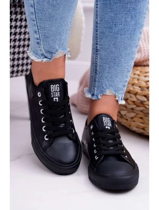Dámské klasické tenisky Big Star - černé