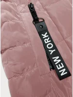 Růžová dámská vesta s kapucí S'West (B8225-83) Růžová dámská vesta s kapucí S'West (B8225-83)