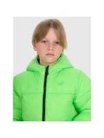 Chlapecká péřová bunda se syntetickou výplní 4F 4FJRAW25TDJAM0809-45N