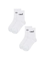 Sportovní ponožky CASALL Urban Tube Sock, balení po 2 kusech, bílá barva Sportovní ponožky CASALL Urban Tube Sock, balení po 2 kusech, bílá barva