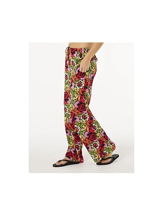 Dámské kalhoty RIP CURL Blooming Wide Leg Pant, vícebarevné Dámské kalhoty RIP CURL Blooming Wide Leg Pant, vícebarevné