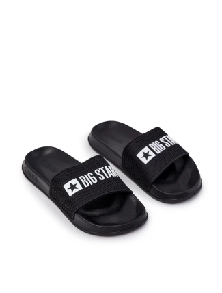 Pánské pantofle Big Star JJ174505 Černé Pánské pantofle Big Star JJ174505 Černé