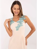 Šaty LK SK 506640 1.13P broskev Šaty LK SK 506640 1.13P broskev