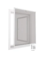 ALU OKENNÍ MOSKYTIÉRA 100X120 BÍLÁ