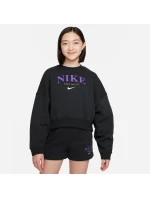 Mikina Nike Sportswear Trend FLC Crew Jr DV2563-045 Mikina Nike Sportswear Trend FLC Crew Jr DV2563-045