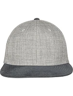 Flexfit 6089MS/6089VM 6 panelová Snapback kšiltovka "Melange" 55.689M grey/grey Flexfit 6089MS/6089VM 6 panelová Snapback kšiltovka "Melange" 55.689M grey/grey