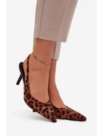 Lodičky na podpatku Panterka Phelia