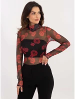 Halenka DHJ BZ 18275 2.61 černá a červená Halenka DHJ BZ 18275 2.61 černá a červená