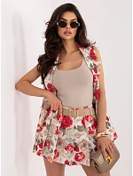 IT SN šortky FL8757 2.18 červená