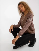 Mikina RV BL 8225.88 hnědá Mikina RV BL 8225.88 hnědá