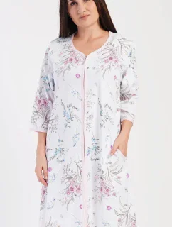 Dámské domácí šaty s tříčtvrtečním rukávem Margot