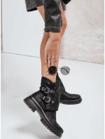 Dámské černé boty FashionStreet ZY1155