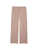 Dámské kalhoty Puma ESS Elevated Straight Leg pastelově růžové 691817 88 dámské