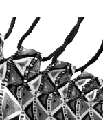 Houpací křeslo Spokey Bench Etno BK/WT 921916 Houpací křeslo Spokey Bench Etno BK/WT 921916