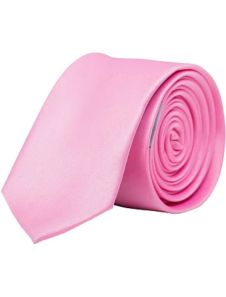 Korntex KXTIE5 Úzká kravata 76.TIE5 light pink