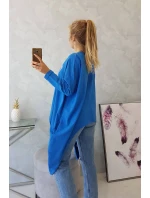 Oversize halenka s potiskem chrpy