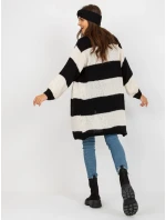 Svetr TW SW BI M3022.29X bílá a černá