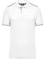 WK WK 270 Pánské pracovní piqué polo "Day-to-Day" 20.W270 white/navy WK WK 270 Pánské pracovní piqué polo "Day-to-Day" 20.W270 white/navy