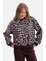 B303 Pletená mikina s potiskem - model 1 B303 Pletená mikina s potiskem - model 1