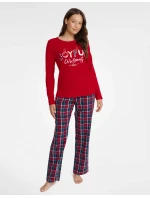Dámské pyžamo Glance 40938-33X Červená - Henderson Ladies Dámské pyžamo Glance 40938-33X Červená - Henderson Ladies