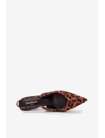 Dámské lakované lodičky na jehlovém podpatku Phelia – bordové Dámské lakované lodičky na jehlovém podpatku Phelia – bordové