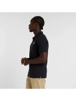 Bavlněná polokošile New Balance Pique M MT51519BK Tričko