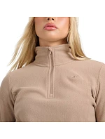 Dámská fleecová mikina 4F F069 světle hnědá 4FWAW25UFLEF069 82S